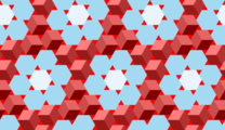 Free 3d cube flower patterns