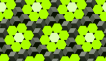 Free 3d cube flower patterns