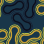 Free biological cells patterns