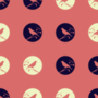 Free bird polka dot patterns