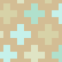 Free bold cross patterns