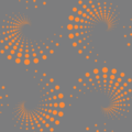 Free dot spiral patterns