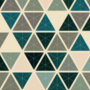 Free equilateral net patterns