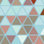 Free equilateral net patterns