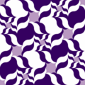 Free geometric interlocking wavy patterns