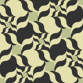 Free geometric interlocking wavy patterns