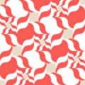 Free geometric interlocking wavy patterns