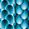 Free geometric wheat weave patterns