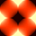Free gradient grid globe patterns