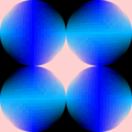 Free gradient grid globe patterns