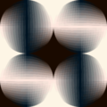 Free gradient grid globe patterns