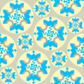 Free lace square geometry patterns