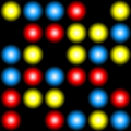 Free neon rings patterns