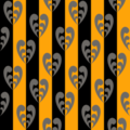 Free organic form vertical stripe patterns