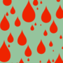 Free rain drops patterns