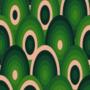 Free rainbow ellipse waves patterns
