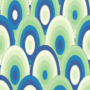 Free rainbow ellipse waves patterns