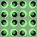 Free retro disc tile patterns