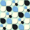 Free retro drop shadow patterns