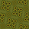 Free retro twist loop patterns