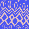 Free sketchy primitive patterns