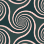 Free spiral triangle entwine patterns