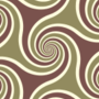Free spiral triangle entwine patterns