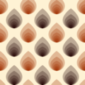 Free tear flames patterns