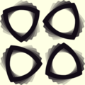 Free twisty blackhole whitehole patterns