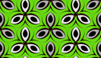 Free vector curl patterns