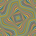 Free wavy contour grid patterns