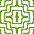Free wobbling arcade motif patterns