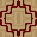 Free wobbling arcade motif patterns