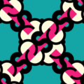 Free woven typography cloud patterns